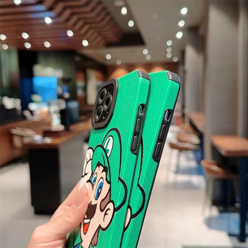 Ốp Điện Thoại Mềm Chống Rơi Họa Tiết Hoạt Hình Cho iPhone 11 12 7plus13 14Promax 6plus 11Promax 13Pro 7 / 8 6 X XR XS MAX SE 2020