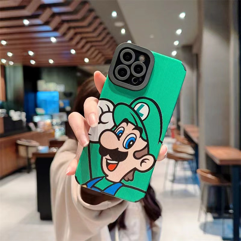 Ốp Điện Thoại Mềm Chống Rơi Họa Tiết Hoạt Hình Cho iPhone 11 12 7plus13 14Promax 6plus 11Promax 13Pro 7 / 8 6 X XR XS MAX SE 2020