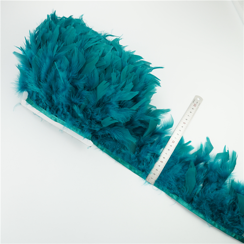 2m Dây Ruy Băng Lông Vũ Rộng 5-6inch Trang Trí Tiệc Cưới