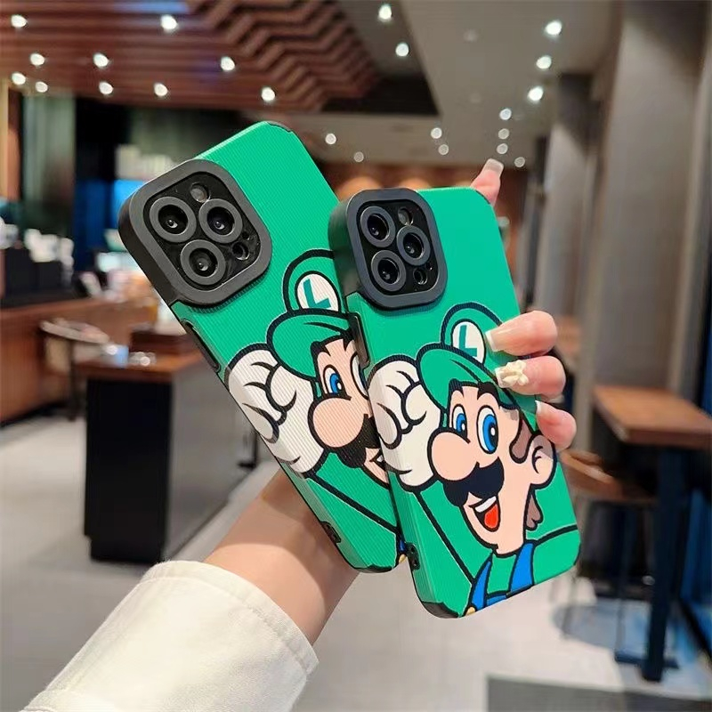 Ốp Điện Thoại Mềm Chống Rơi Họa Tiết Hoạt Hình Cho iPhone 11 12 7plus13 14Promax 6plus 11Promax 13Pro 7 / 8 6 X XR XS MAX SE 2020