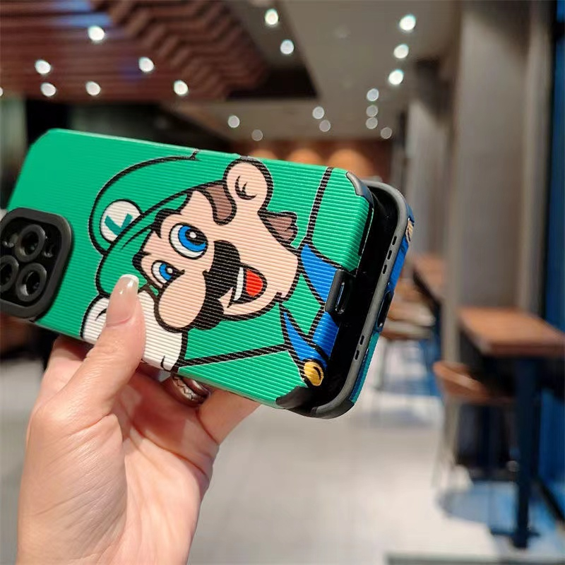 Ốp Điện Thoại Mềm Chống Rơi Họa Tiết Hoạt Hình Cho iPhone 11 12 7plus13 14Promax 6plus 11Promax 13Pro 7 / 8 6 X XR XS MAX SE 2020