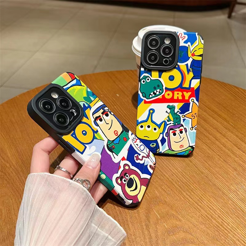 Ốp Điện Thoại Mềm In Hoạt Hình Toy Story Cho iPhone 11 12 7plus13 14Promax 6plus 11Promax 13Pro 7 / 8 6 X XR XS MAX SE 2020