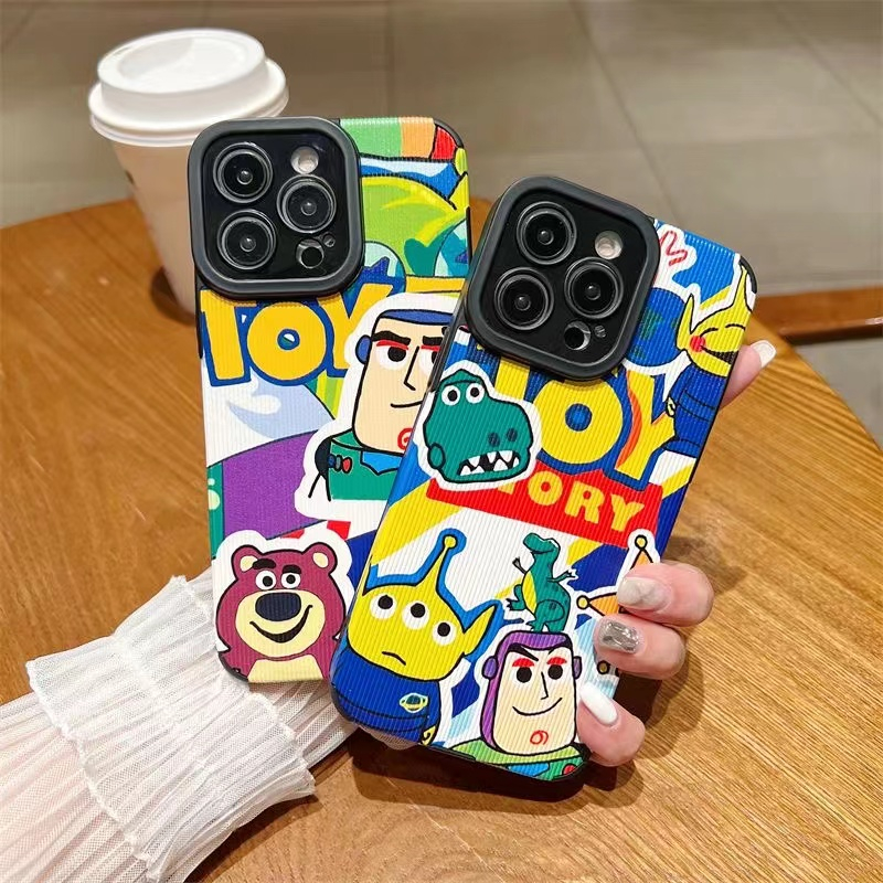 Ốp Điện Thoại Mềm In Hoạt Hình Toy Story Cho iPhone 11 12 7plus13 14Promax 6plus 11Promax 13Pro 7 / 8 6 X XR XS MAX SE 2020