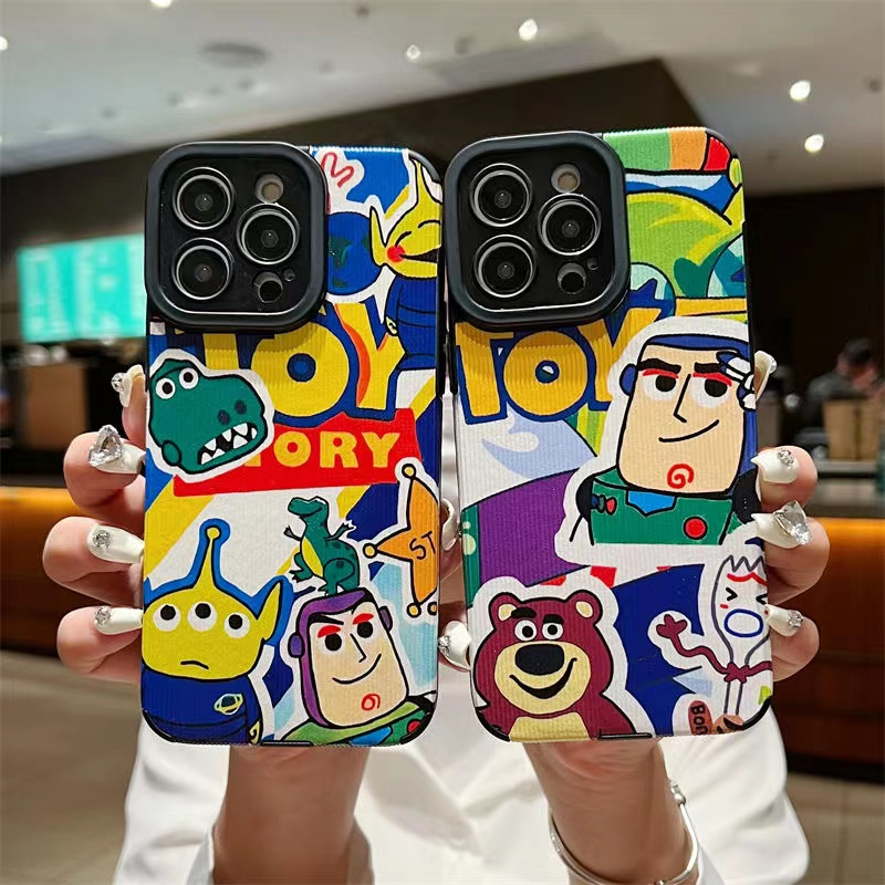 Ốp Điện Thoại Mềm In Hoạt Hình Toy Story Cho iPhone 11 12 7plus13 14Promax 6plus 11Promax 13Pro 7 / 8 6 X XR XS MAX SE 2020