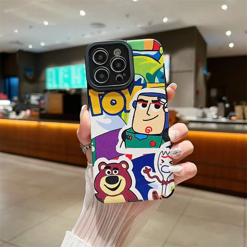 Ốp Điện Thoại Mềm In Hoạt Hình Toy Story Cho iPhone 11 12 7plus13 14Promax 6plus 11Promax 13Pro 7 / 8 6 X XR XS MAX SE 2020