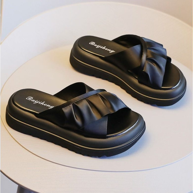 Dép Đế Mềm Dày Thoải Mái Chống Trượt Thời Trang Mùa Hè Cho Nữ
