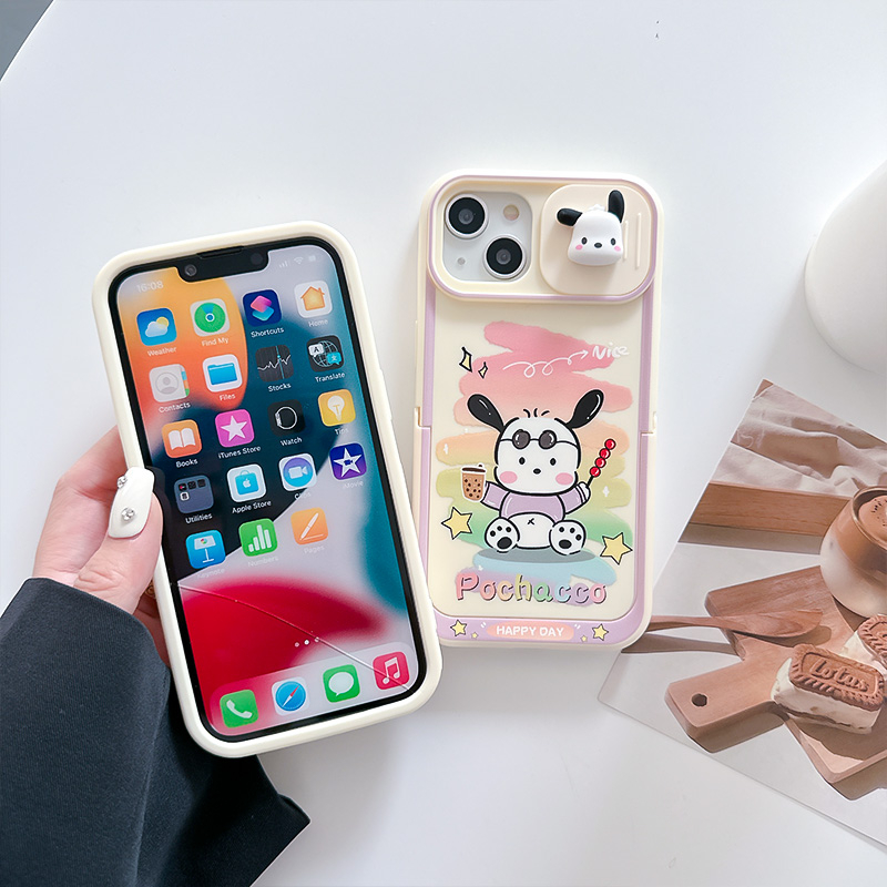 Ốp Điện Thoại Chống Sốc Có Giá Đỡ Ẩn Cho iPhone 14 13 11 12 pro max