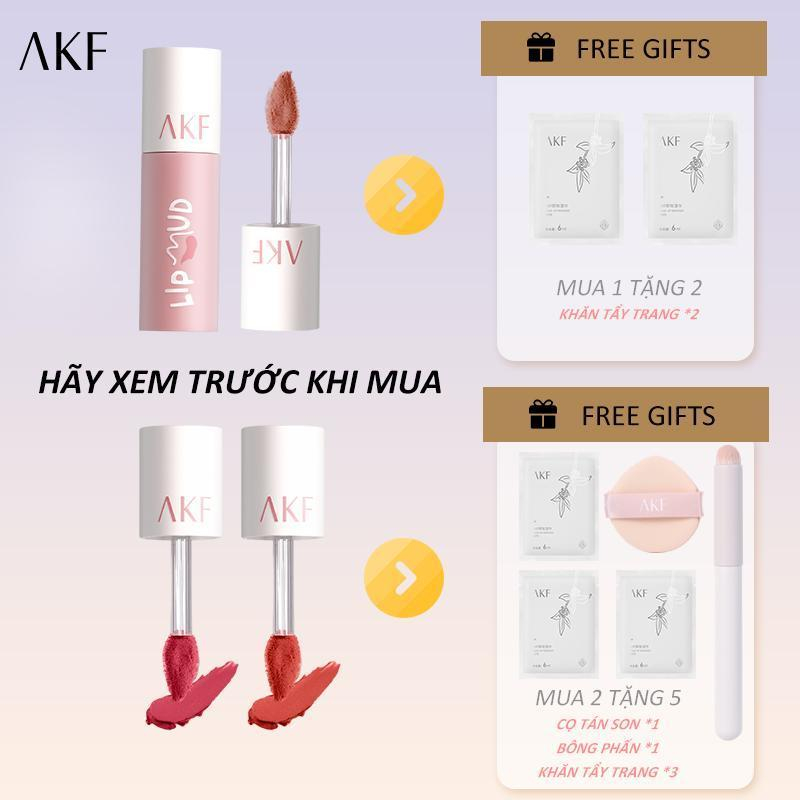 Son môi lì AKF Mềm Mịn Như Nhung Lâu Trôi 3g