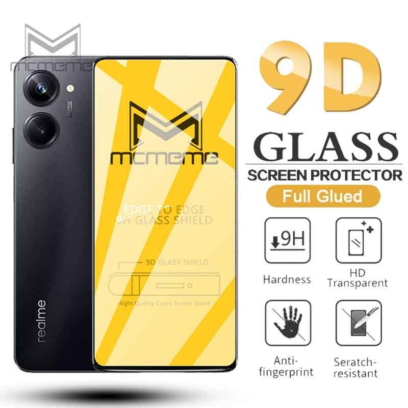 Kính cường lực 9D cho OPPO Realme 11 C53 C55 C51 C30s C30 C33 C35 C21 C21Y C25Y C20 C25 C25s C11 C15 C12 C17 10 9i 8 8i 7 7i 6 5 3 Pro 7i Q 6i 5s 5i C3 C3i