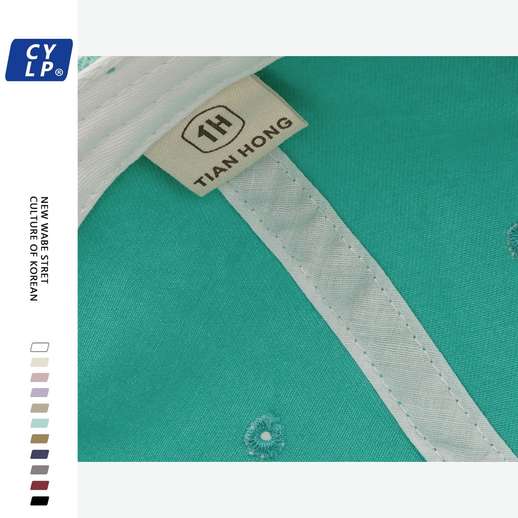 Mũ Lưỡi Trai Thêu Chữ Phong Cách Hàn Quốc Thời Trang Mùa Hè Cho Cặp Đôi