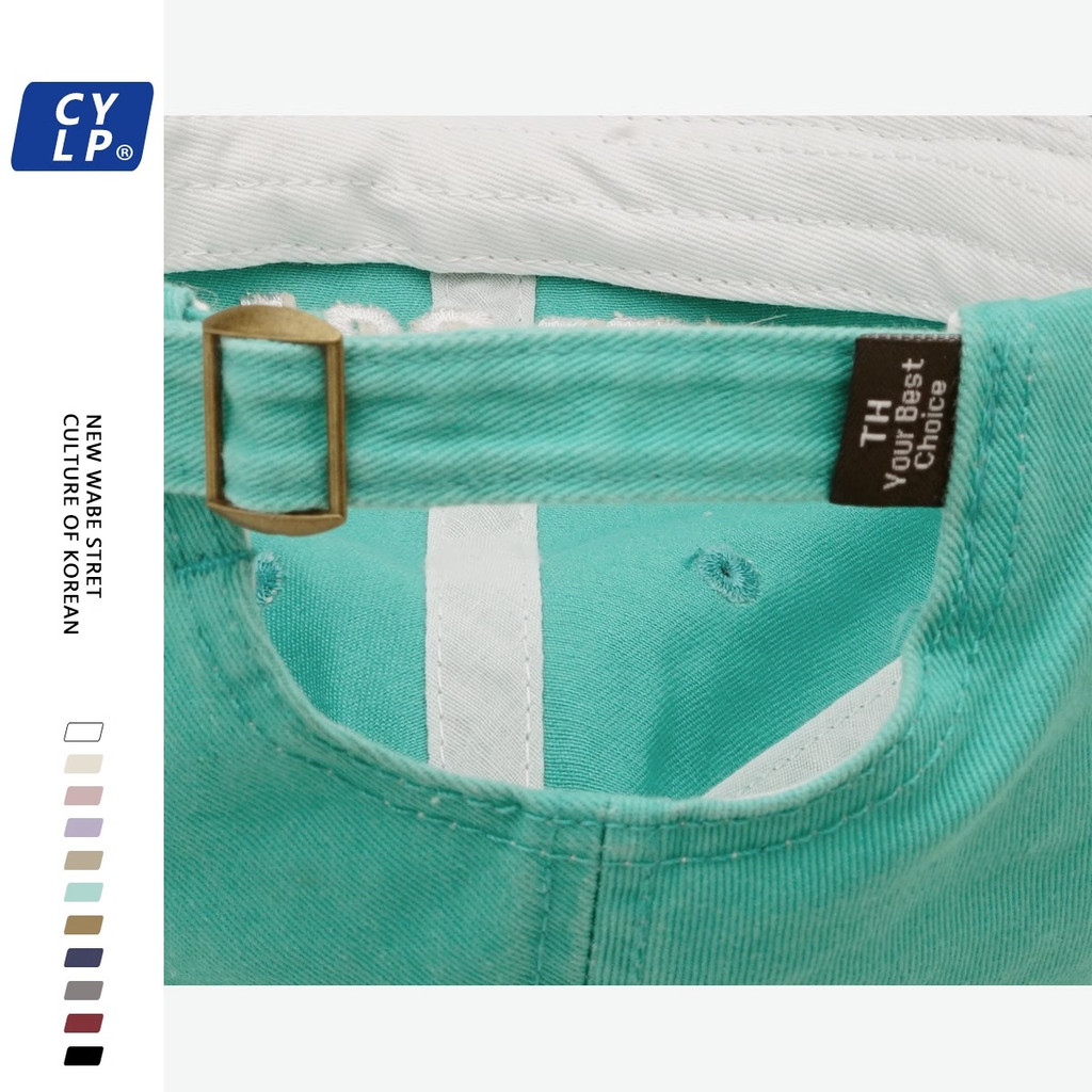 Mũ Lưỡi Trai Thêu Chữ Phong Cách Hàn Quốc Thời Trang Mùa Hè Cho Cặp Đôi