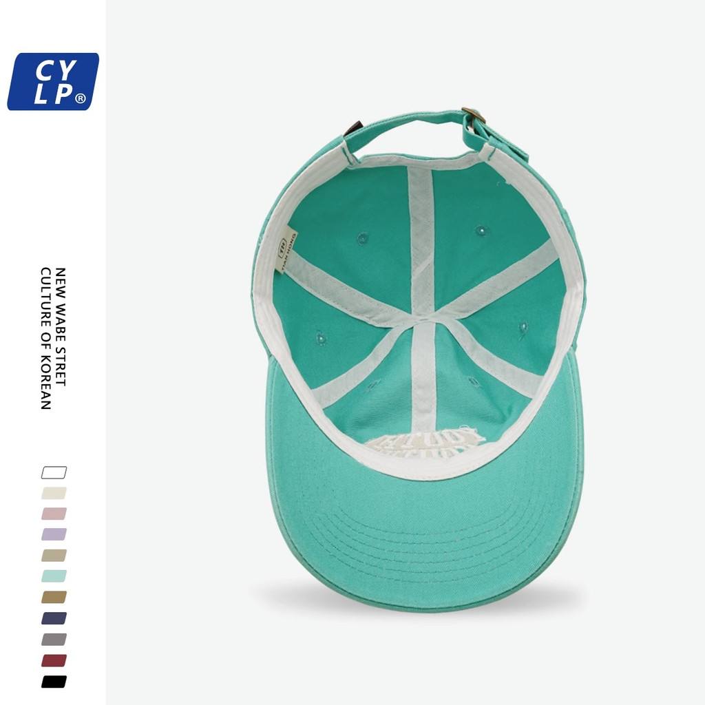 Mũ Lưỡi Trai Thêu Chữ Phong Cách Hàn Quốc Thời Trang Mùa Hè Cho Cặp Đôi