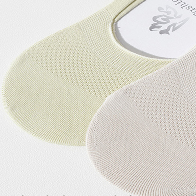 FHYL Vớ Lưới Cotton Mỏng Vô Hình Nhiều Màu Sắc Khử Mùi Mùa Hè Hàn Quốc Cho Nữ