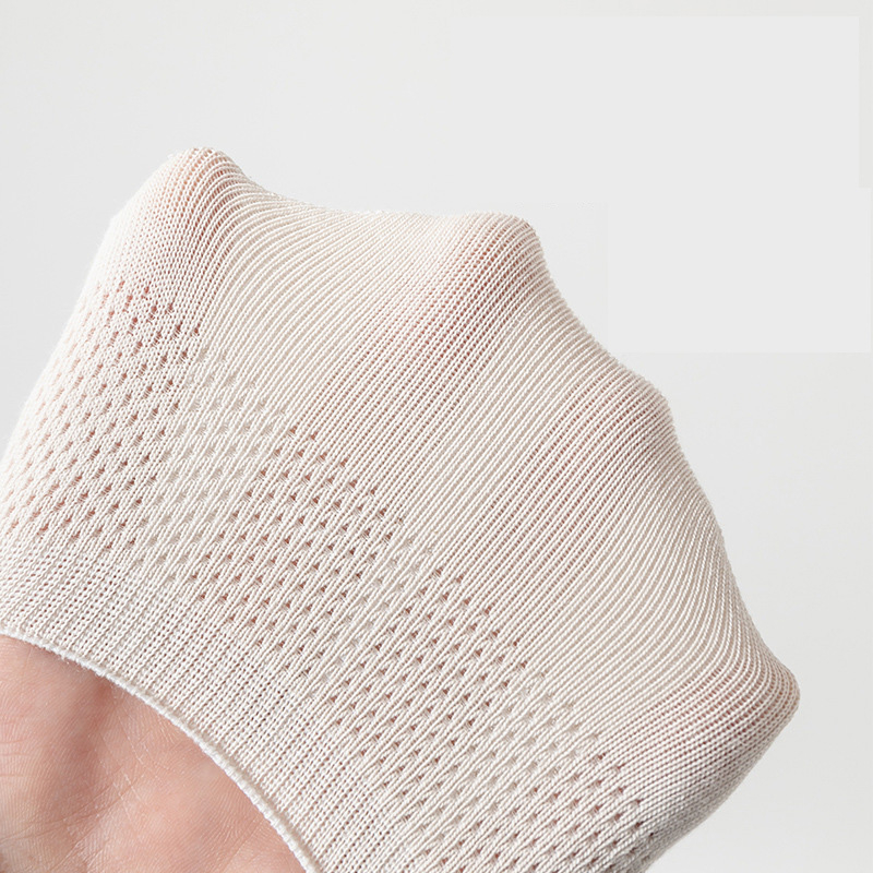 FHYL Vớ Lưới Cotton Mỏng Vô Hình Nhiều Màu Sắc Khử Mùi Mùa Hè Hàn Quốc Cho Nữ