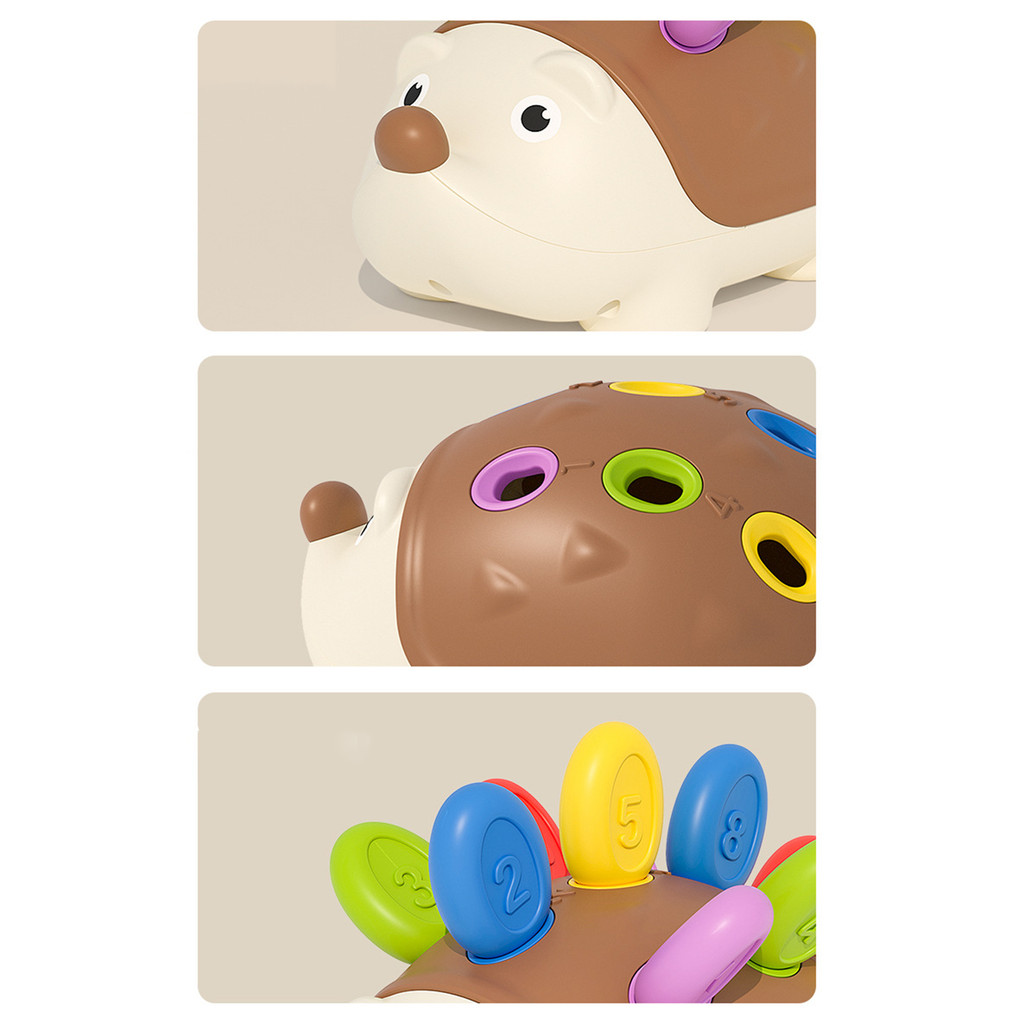 Predolo Đồ chơi nhím predolo giáo dục theo phương pháp Montessori đa chức năng cho trẻ