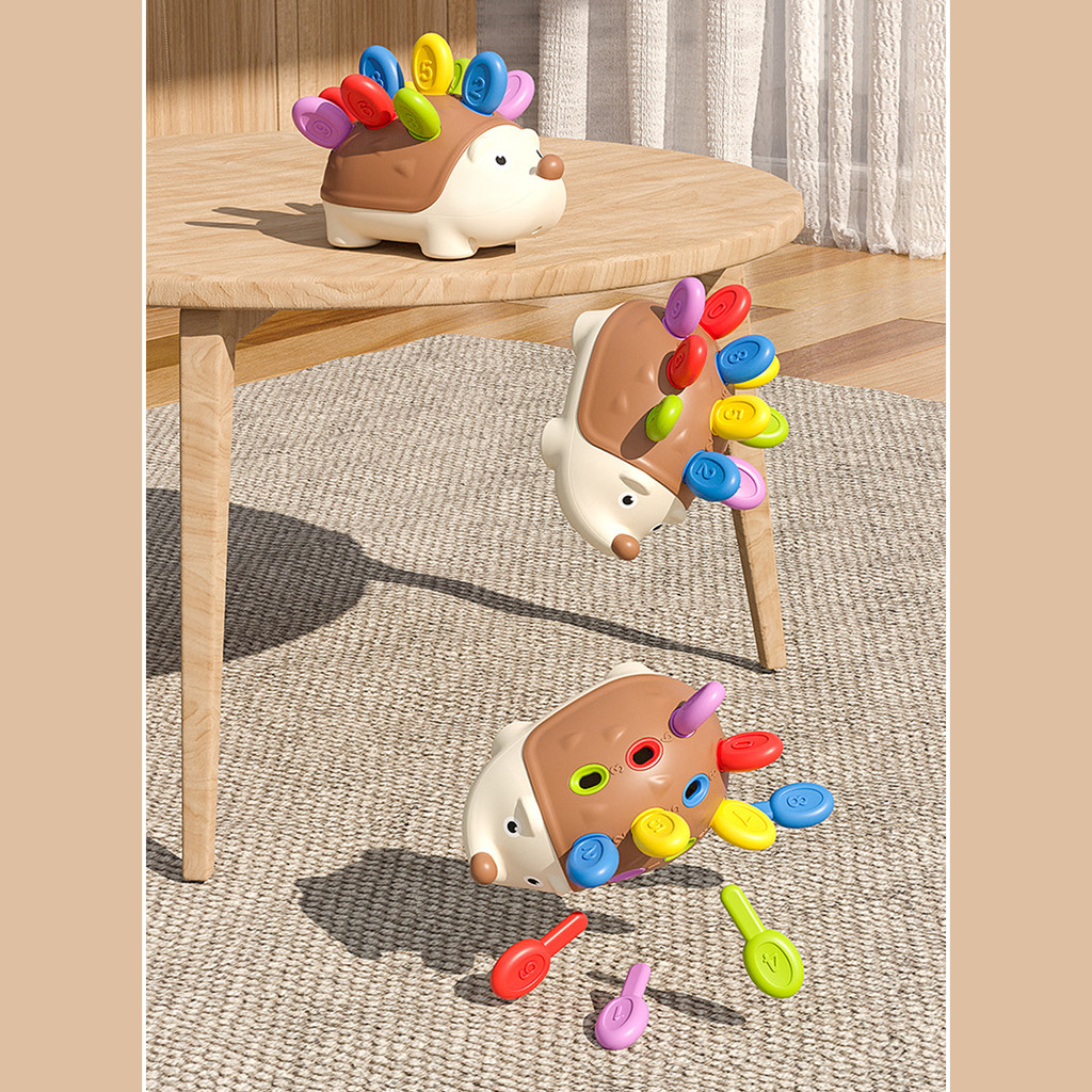 Predolo Đồ chơi nhím predolo giáo dục theo phương pháp Montessori đa chức năng cho trẻ
