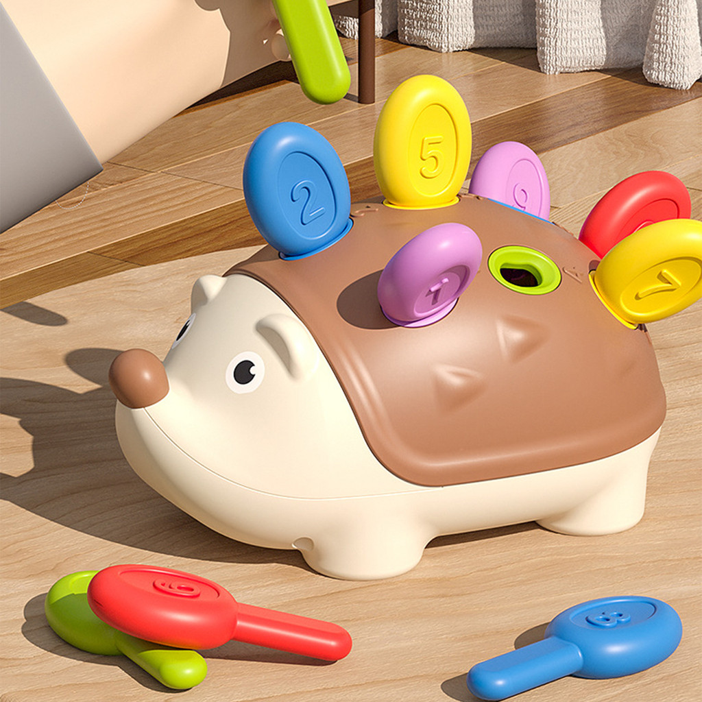 Predolo Đồ chơi nhím predolo giáo dục theo phương pháp Montessori đa chức năng cho trẻ