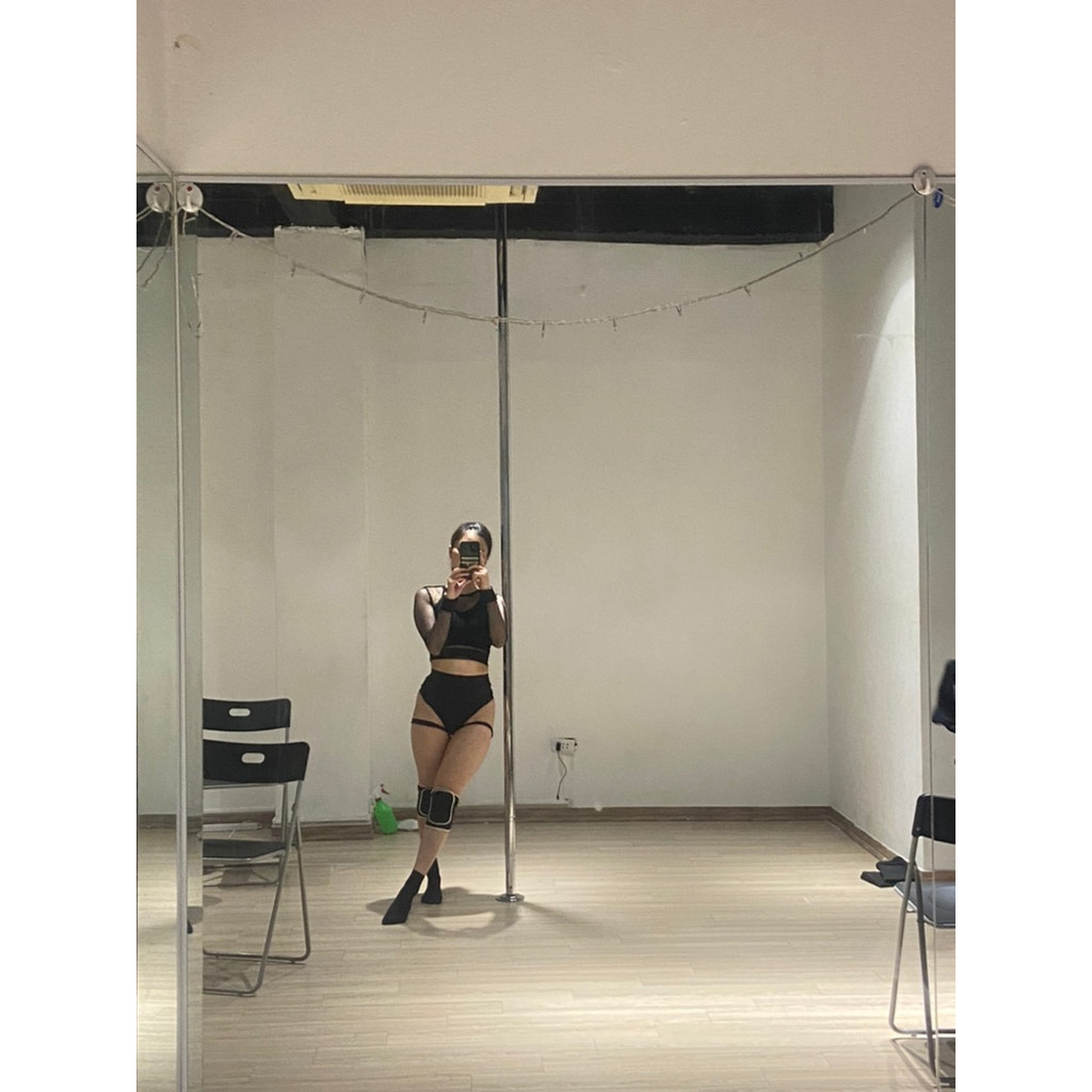 1 Quần Short Tuốt Dây Nhảy Múa Màu Sắc Tinh Khiết Cho Nữ