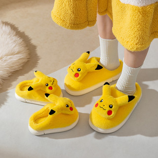 Dép bông đi trong nhà hình pikachu dễ thương cho bé