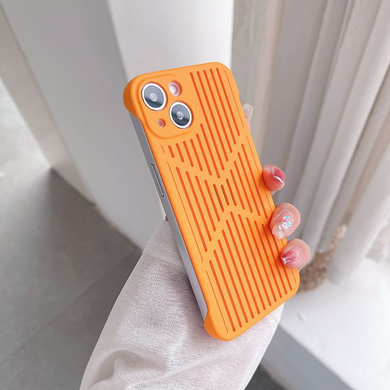 HOCE Ốp Điện Thoại PC Cứng Không Khung Dạng Lưới Tản Nhiệt Thoáng Khí Cho iPhone 14 13 12 11 Pro Max