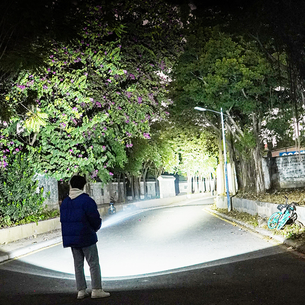 SmilingShark SD0403A Đèn Pin Led Mini Siêu Sáng Sạc USB 4 Chế Độ Cho Hộ Gia Đình Đi Cắm Trại Ngoài Trời