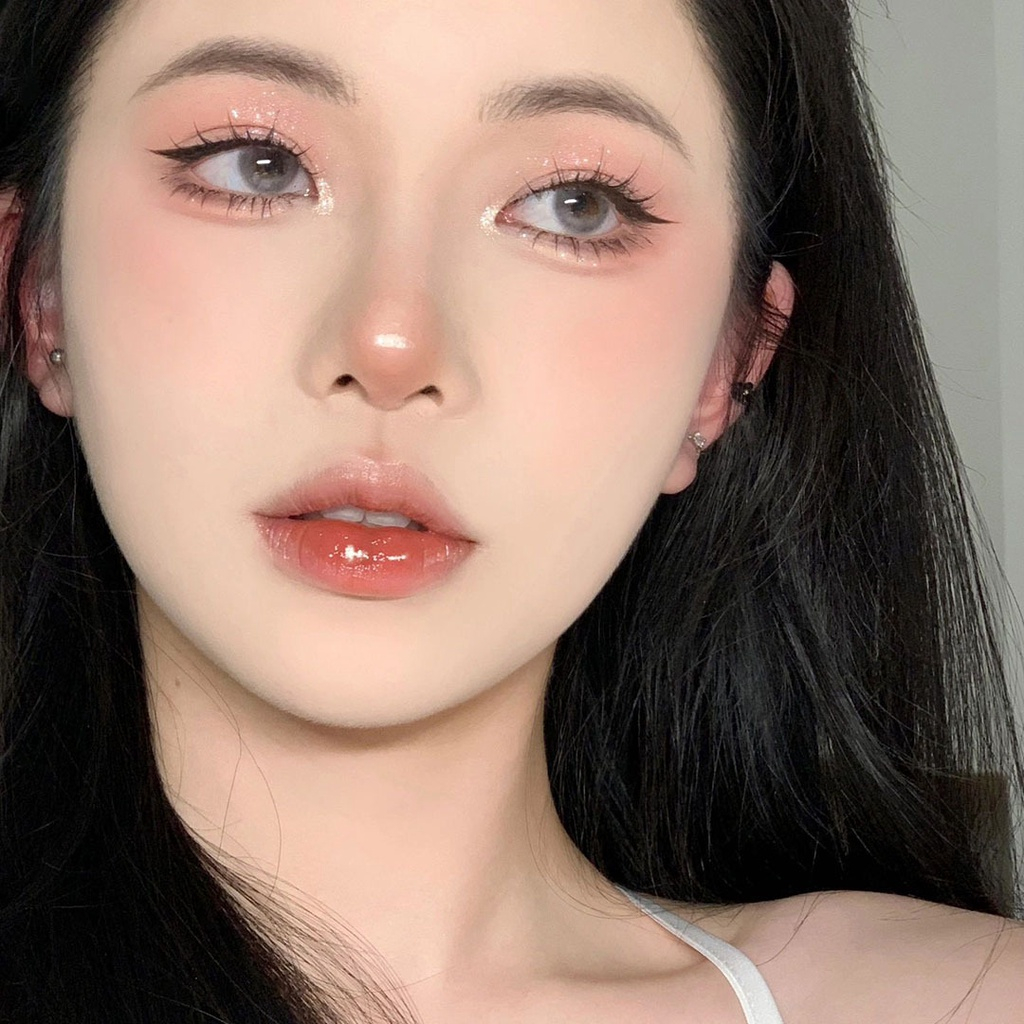 ⭐Cappuvini Son Bóng Thủy Tinh Màu Hồng Xinh Xắn