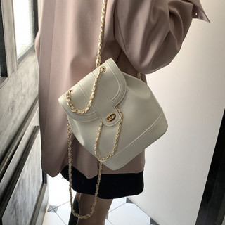 Ba Lô Da Dây Xích Thời Trang Cho Nữ