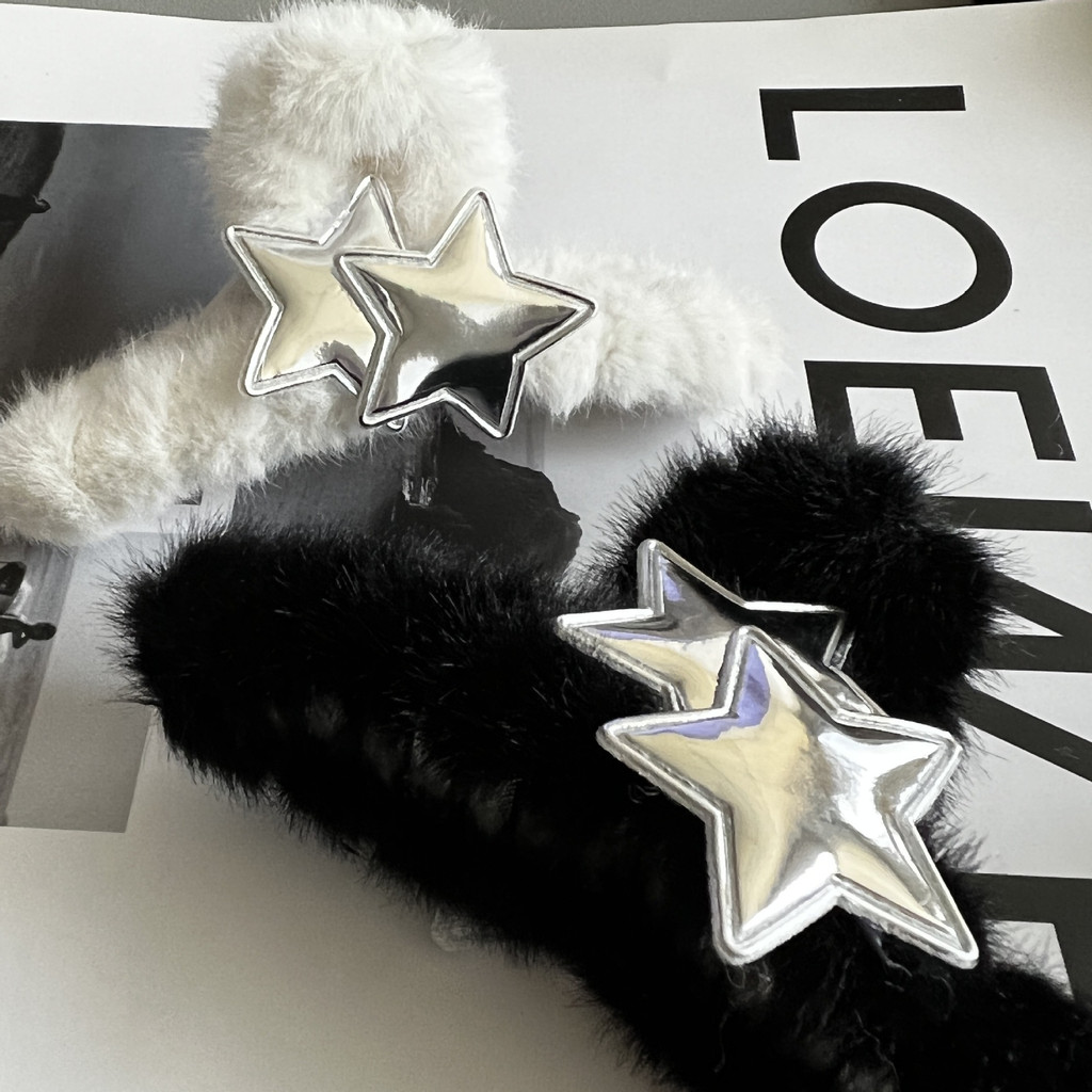 Kẹp Tóc Hình Ngôi Sao Lấp Lánh Dễ Thương Cho Nữ Y2K