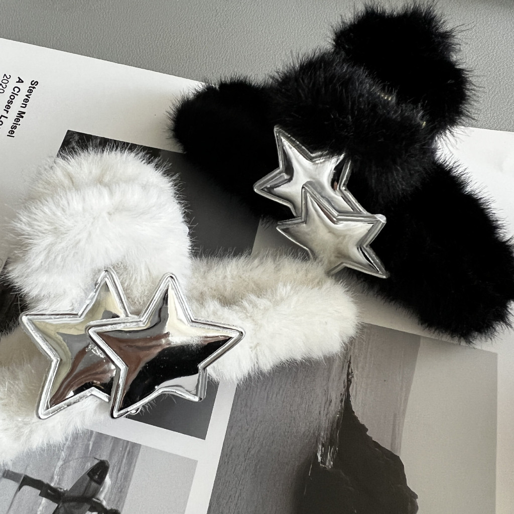 Kẹp Tóc Hình Ngôi Sao Lấp Lánh Dễ Thương Cho Nữ Y2K