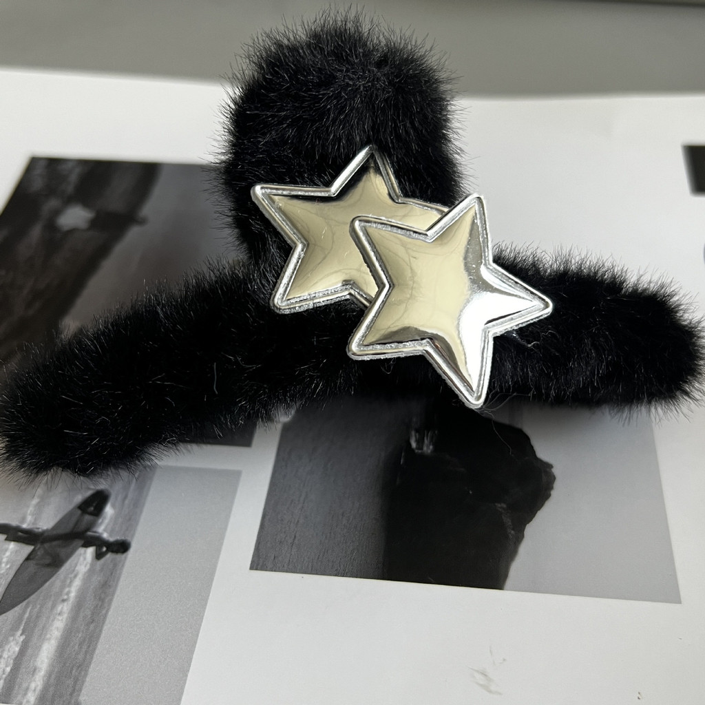 Kẹp Tóc Hình Ngôi Sao Lấp Lánh Dễ Thương Cho Nữ Y2K