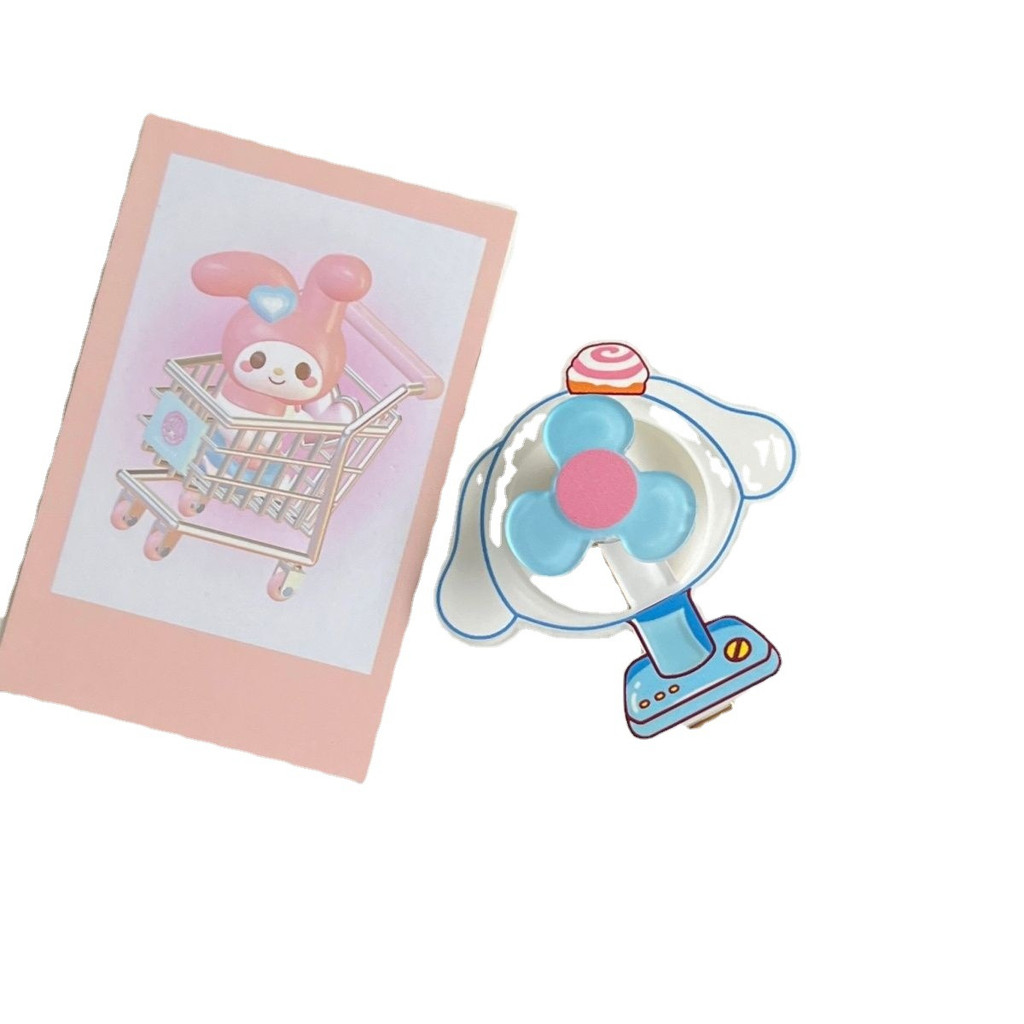 Kẹp Tóc Ba Chiều Hình Hoạt Hình Sáng Tạo Dễ Thương Có Thể Xoay Cho Học Sinh