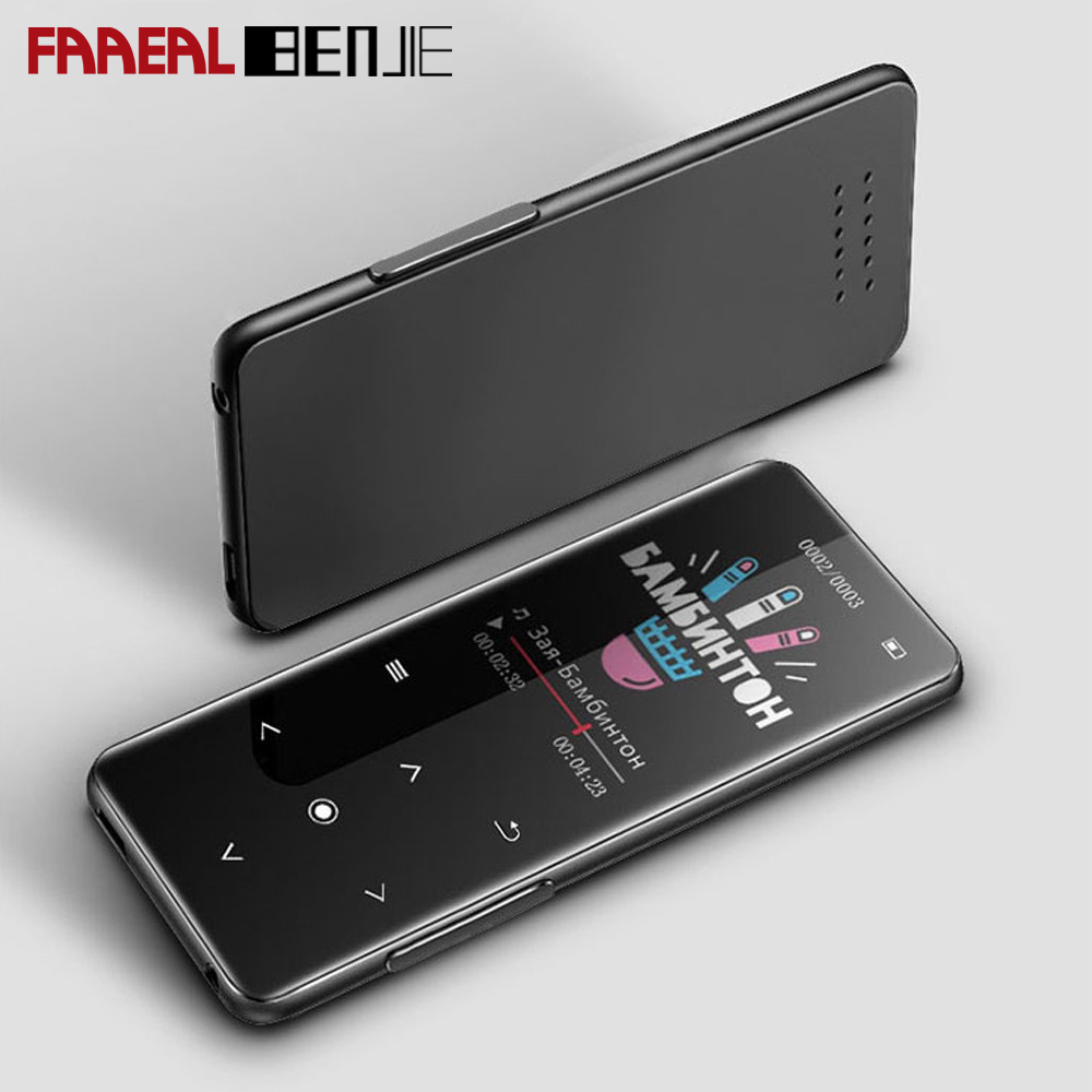 Faaeal BENJIE M10 Bluetooth MP3 Máy nghe nhạc MP3 kim loại di động HiFi có loa Đầu ghi sách điện tử