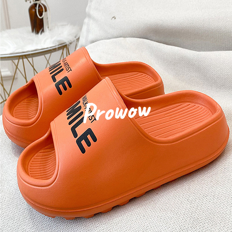 Prowow❤Dép Đi Trong Nhà Tắm Đế Dày Mềm Mại Chống Trượt Thời Trang Mùa Hè Cho Cặp Đôi