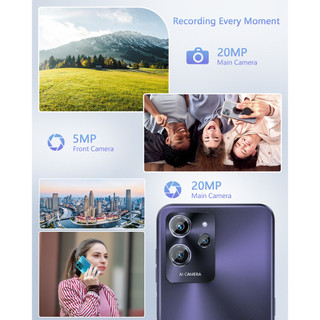 OUKITEL C32 (6.517 "13GB RAM 128GB ROM (Mở RộNg 1T) 5150mAh 20MP Camera Điện ThoạI