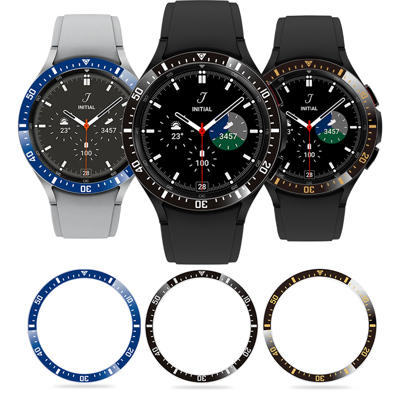 Vỏ Bảo Vệ Bằng Kim Loại / Cao Su Cho Đồng Hồ Samsung Galaxy Watch 46 / 42mm