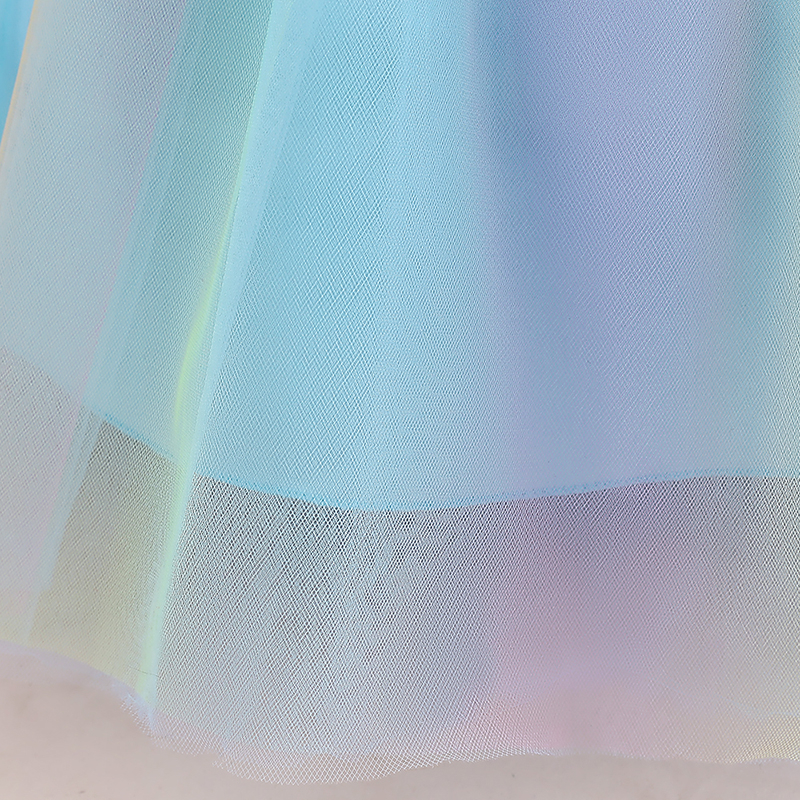 Đầm Công Chúa Phối Ren Đính Kim Sa LP-370 Thời Trang Mùa Hè Cho Bé Gái 4-14 Tuổi