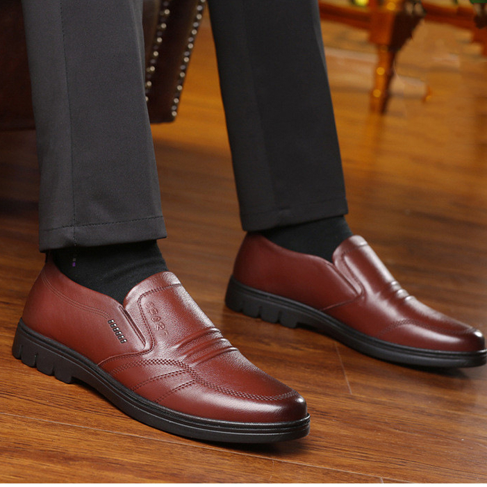 Giày da LAVINA CARPIO đế mềm chống trượt thời trang công sở cho nam