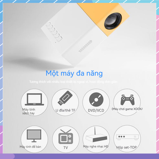 Máy ChiếU mini LED-HD 1080P ChấT LượNg Cao