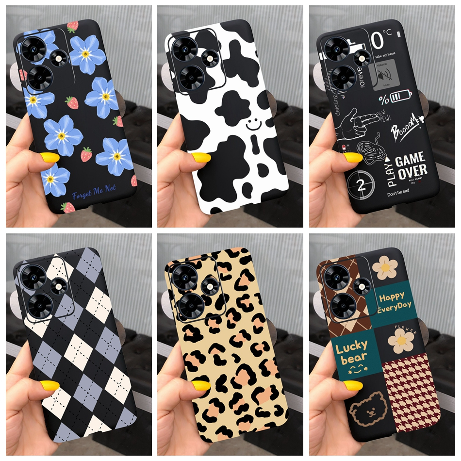 Ốp Điện Thoại Silicon Mềm In Họa Tiết Dễ Thương Cho Infinix Hot 30 Play NFC Hot30 30 Play X6831 X683