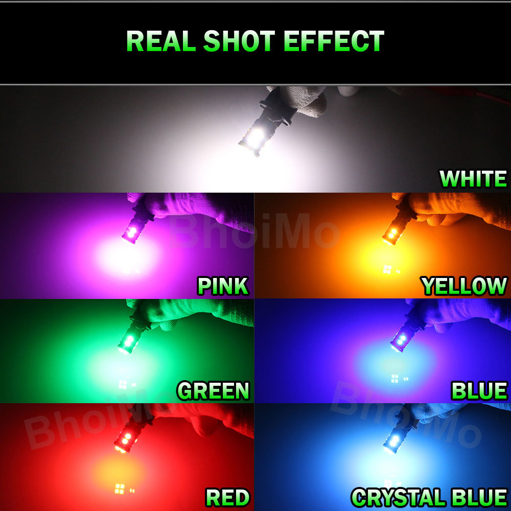 Bóng Đèn Led T10 W5W 12SMD 3030 Tín Hiệu DC12V Chuyên Dụng Cho Xe Hơi