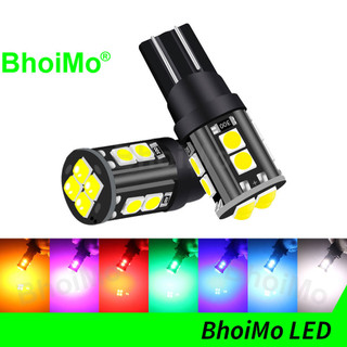 Bhoimo 2 Chiếc Supper Bright T10 Bóng Đèn Led W5W 12SMD 3030 Tín Hiệu Nội Thất Ô Tô Đọc Bản Đồ Đèn Báo Mái Vòm Tấm Cửa Đèn Biển Biển Phía Sau Công Viên Giải Phóng Đèn Bảng Điều Khiển Xe Máy