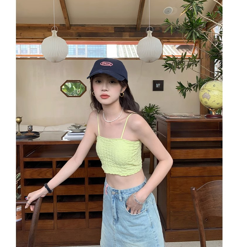 Quần Short Denim Chữ a Lưng Cao Thêu Họa Tiết Phối Tua Rua Thời Trang Mùa Hè Cho Nữ