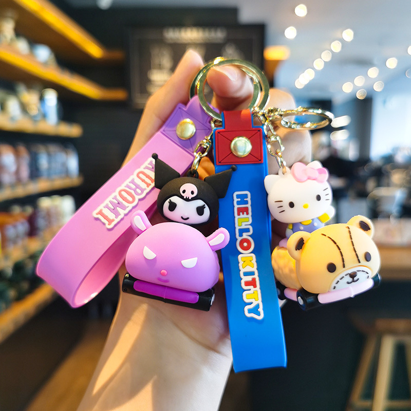 Móc Khóa Xe Hơi Hình Hoạt Hình Coffeejoy