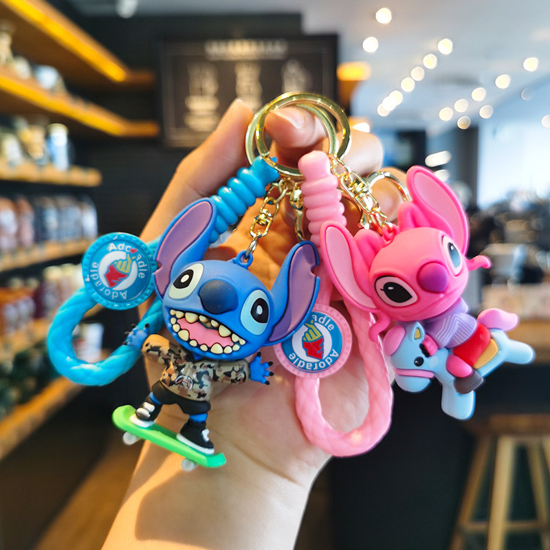 Móc Khóa Hình Stitch Dễ Thương