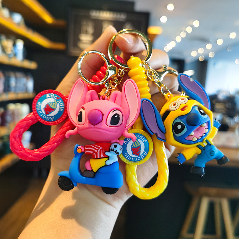 Móc Khóa Hình Stitch Dễ Thương