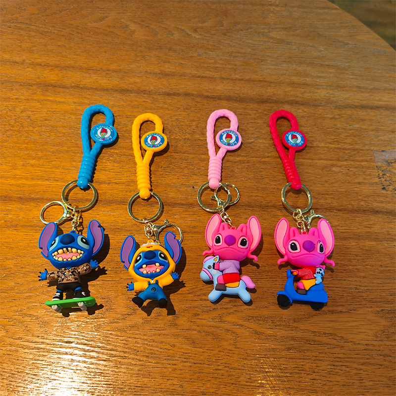 Móc Khóa Hình Stitch Dễ Thương