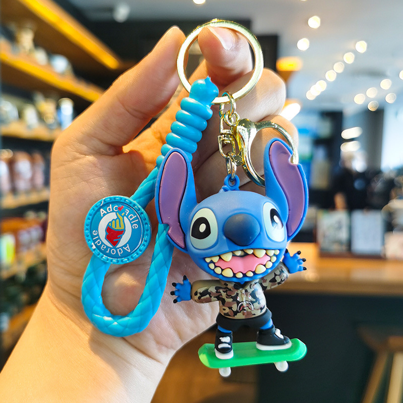 Móc Khóa Hình Stitch Dễ Thương