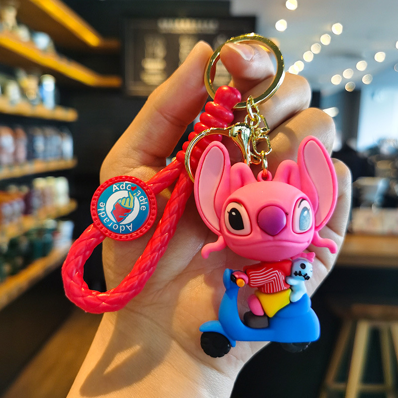 Móc Khóa Hình Stitch Dễ Thương
