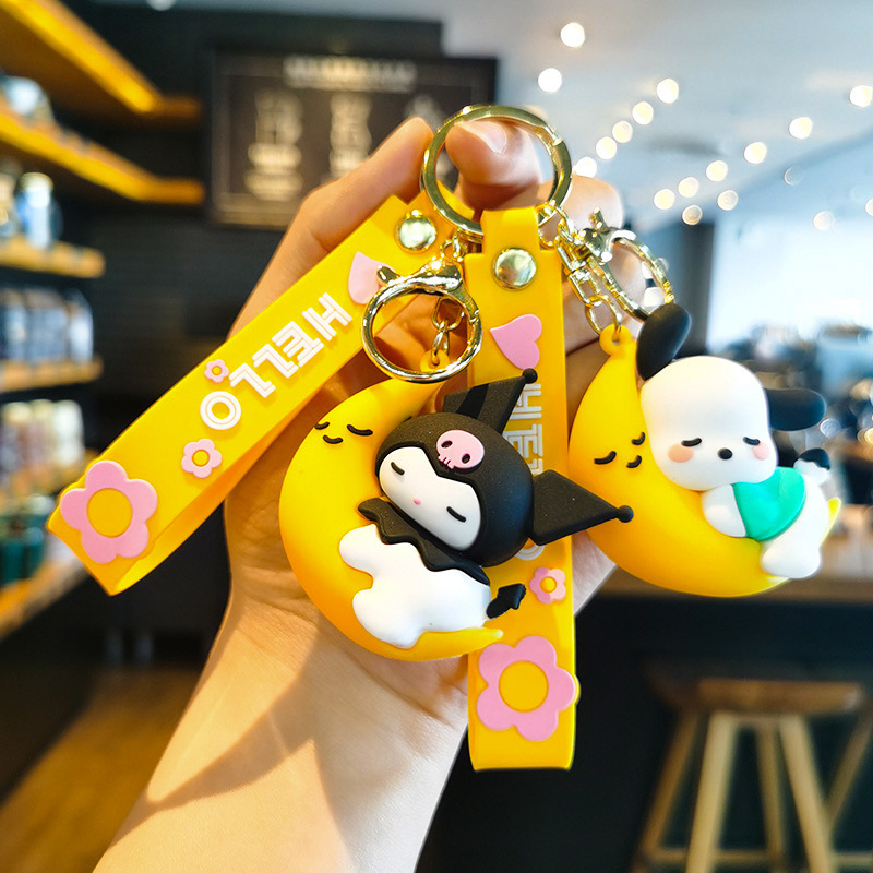 Móc Khóa Hình Đồ Chơi Coffeejoy Sanliou Dễ Thương Sáng Tạo