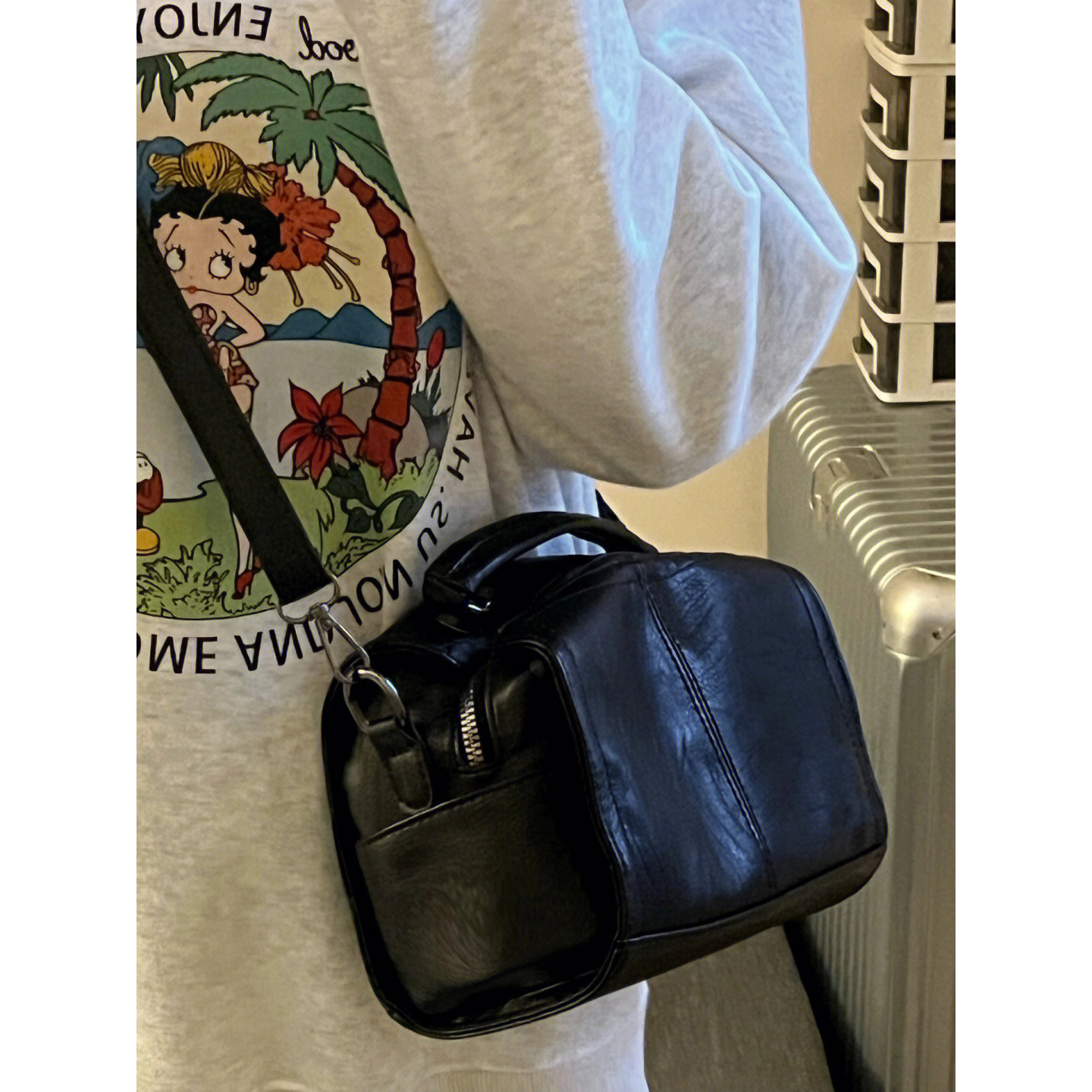 Túi Đeo Vai / Xách Tay Boston Sức Chứa Lớn Dễ Phối Đồ Thời Trang Cho Xe Mô Tô